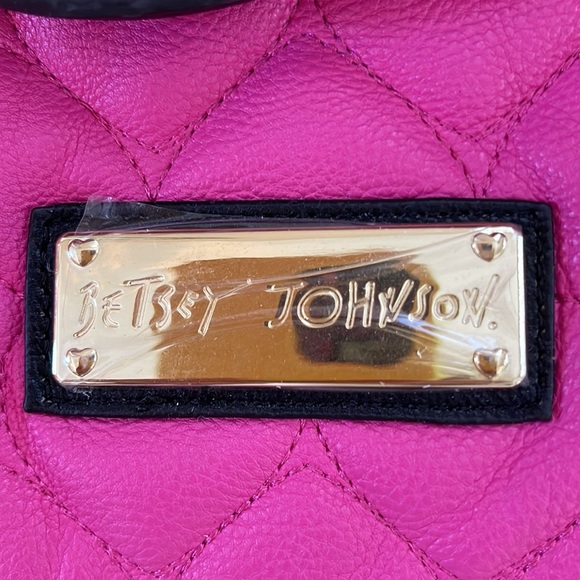 Betsey Johnson 3-piece Diaper Bag Tote NWT - Picture 10 of 15